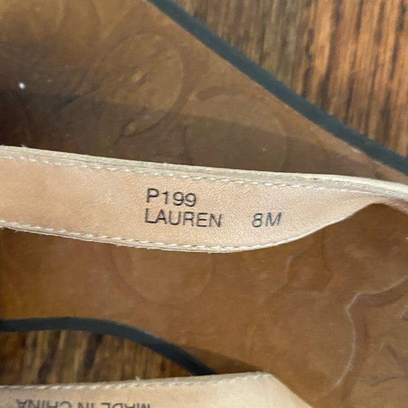 Women’s Coach leather flip flops size 8 - Picture 4 of 4